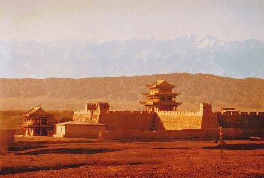 JiaYu Gate, the west end of the Great Wall.